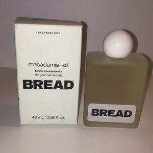 BREAD Macadamia Oil for hair and body 1.56oz NEW